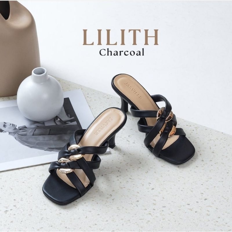 ABBUSHOES IR 26 sendal hak wanita cinthia 9cm