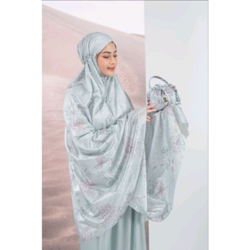 HeyLocal The Bloom Travel Prayer Set Mukena by Local ID