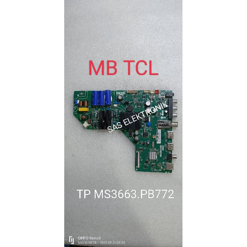 MB MOTHERBOARD MAINBOARD MESIN TV LED TCL 40 INCH L40D3000B L40D3000  L 40D3000 L40B3000 L 40B3000 4