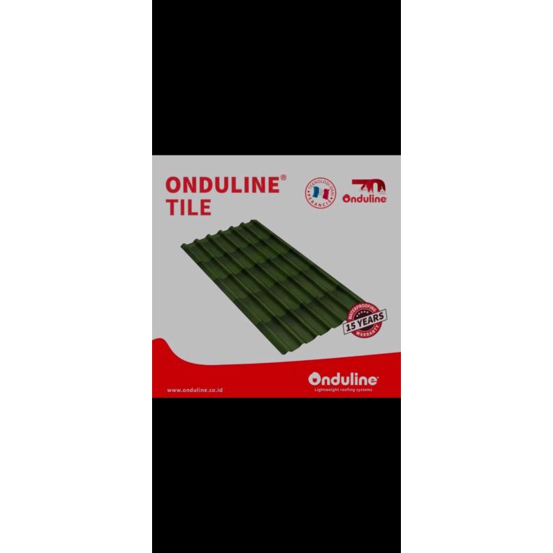 Genteng ONDULINE TILE - DUAL GREEN