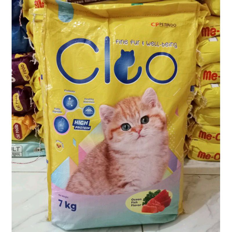 Makanan Kucing Cleo Kitten Ocean Fish 7kg | makanan kucing anakan cleo