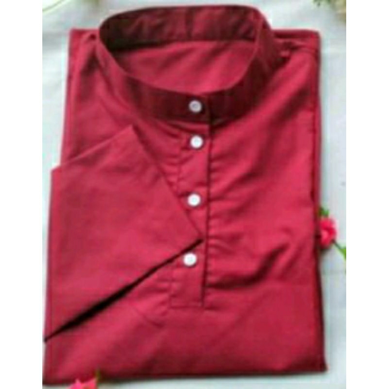 Baju oka model kancing depan