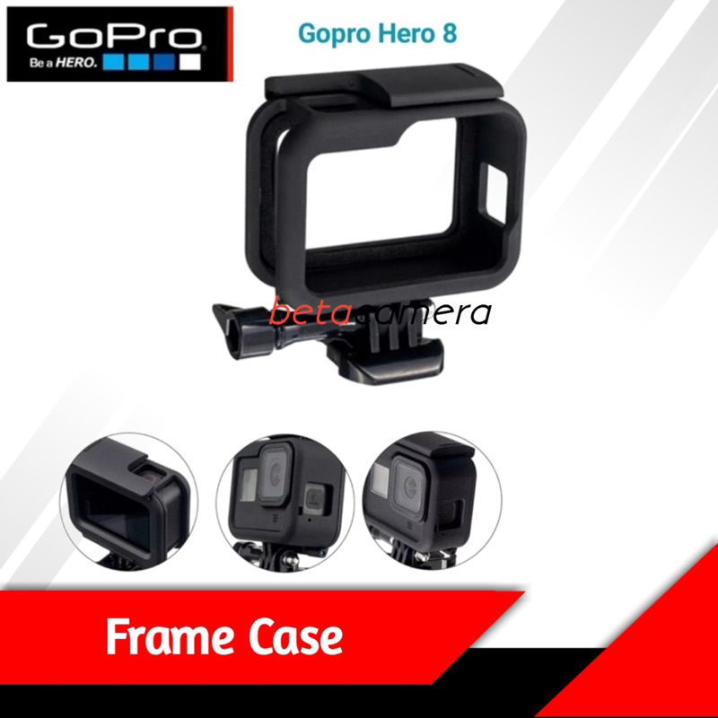 Frame Housing Case Bumper for GoPro Hero 8 - Frame Side Kamera Action Cam Go Pro Hero8