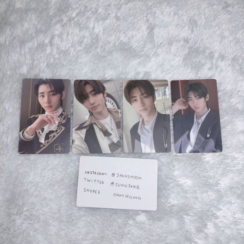photocard sunghoon border carnival hype up down