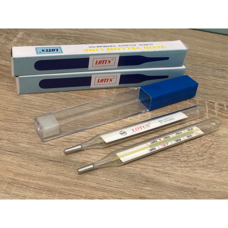 Termometer Air Raksa Lotus| Termometer Badan manual