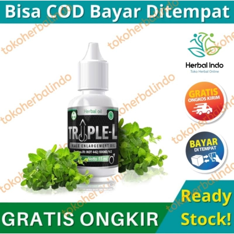 Triple L Male Enlargement Herbal Oil Asli Original