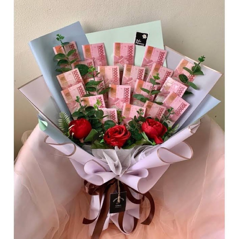 Bahan Bouquet Uang / Bahan money bouquet 50rban
