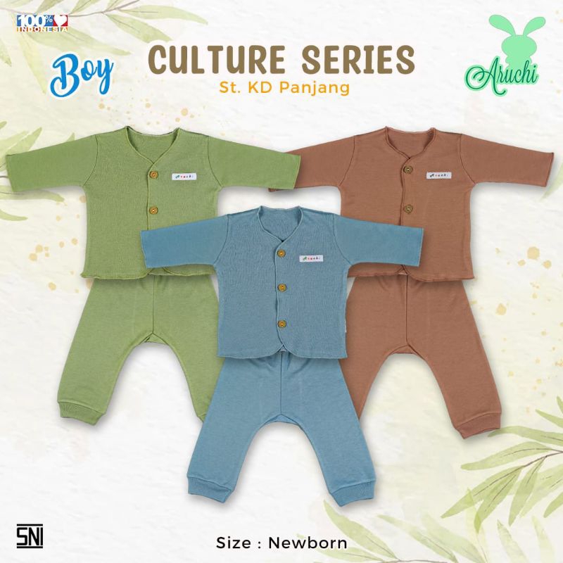 Aruchi Stelan Baju Panjang Nb Warna/Culture/Boy &amp; Girl