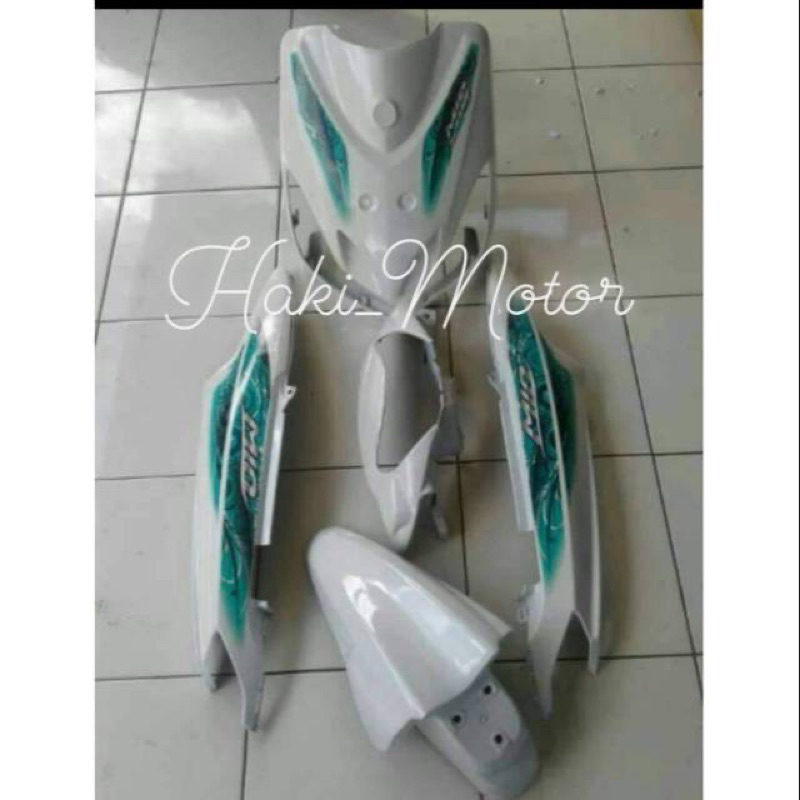 COVER BODY YAMAHA MIO SMILE (2008-2013) FULLSET BODY HALUS + STRIPPING / ALL COLOUR ( body mio smile
