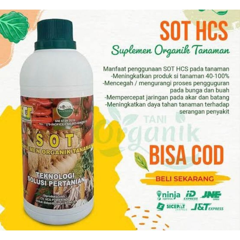 SOT HCS SUPLEMAN ORGANIK TANAMAN