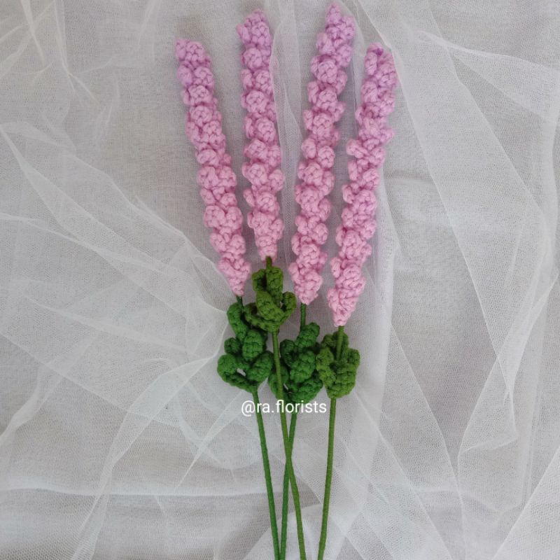 Buket bunga tulip / crochet tulip / Bunga rajut / Bunga matahari rajut / lavender