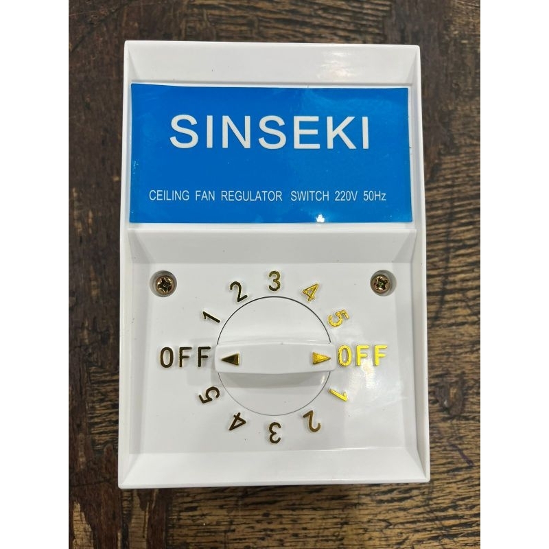 SWITCH KIPAS ANGIN CEILING FAN - SAKLAR KIPAS ANGIN PLAFON GANTUNG SINSEKI