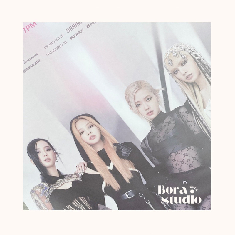 Paper Greeting Blackpink Fisik (NOTE WAJIB ISI DENGAN USERNAME TWITTER)