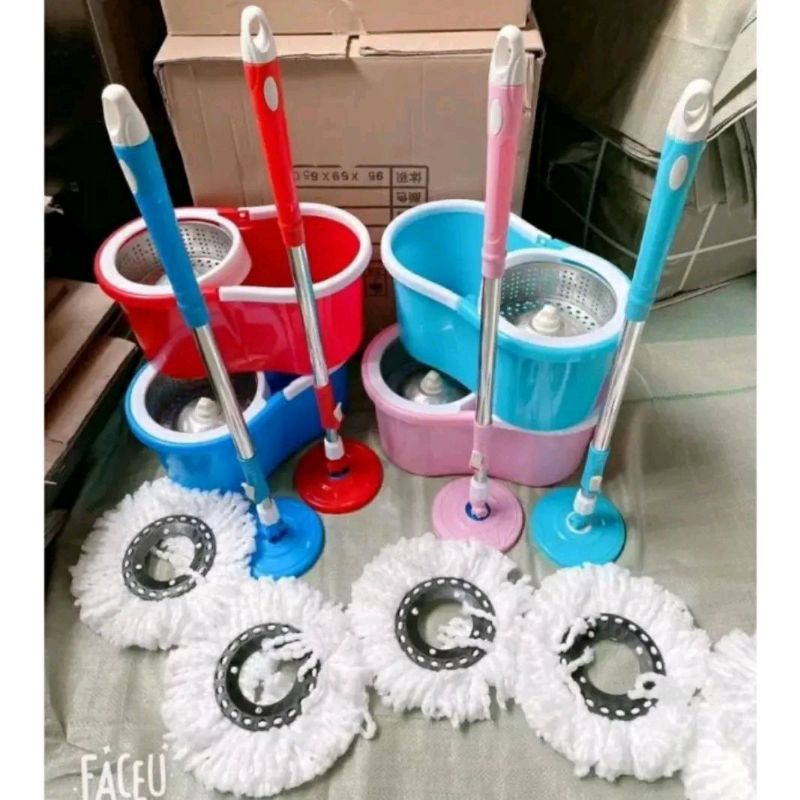 Alat Pel Spin Mop vanstar