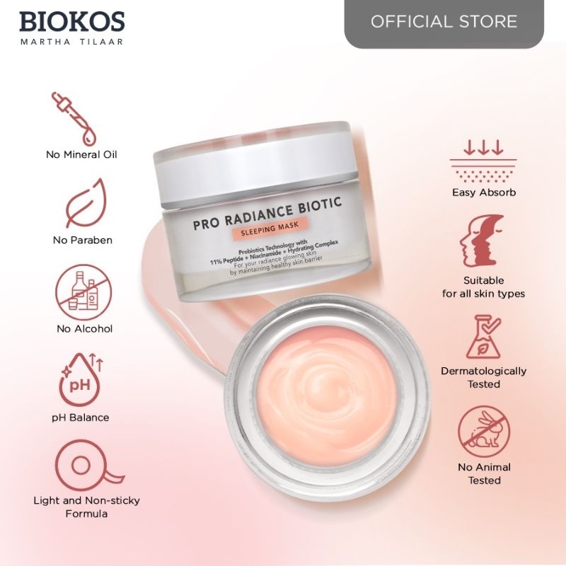 Biokos Probiotic Sleeping Mask