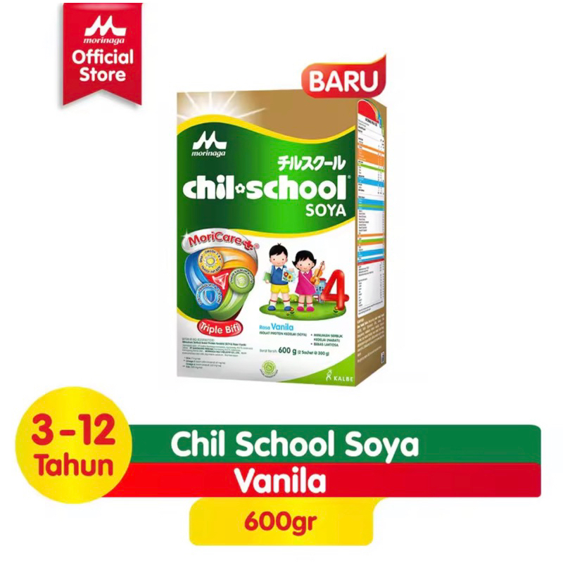 Morinaga Chil School Soya 600 gr