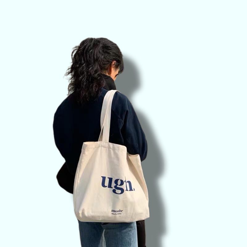 Tote bag besar tas selempang kain wanita