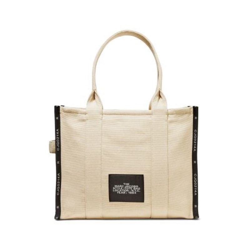 Marc The Jacquard Tote Bag - Neutral