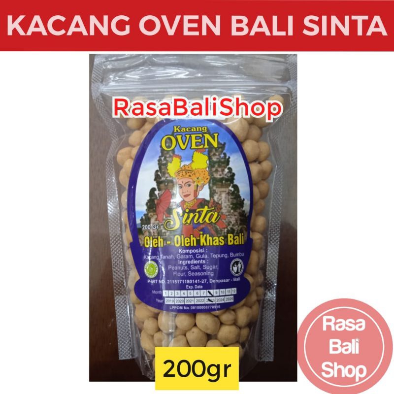 

Kacang Oven Sinta, Kacang Bali, Kacang Tepung, Oleh-oleh Bali