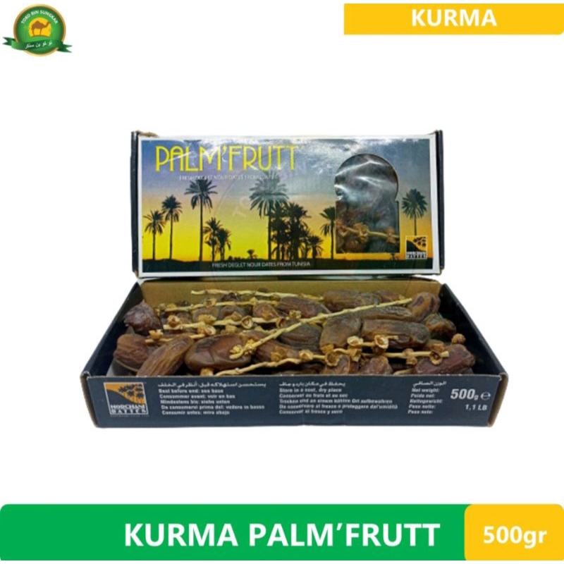 

Kurma Palm Frutt 500gr Original/Tangkai Kurma Tunisia Palm Frutt