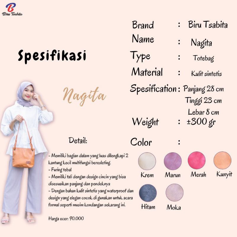 neww NAGITA BAG BY BIRU TSABITA