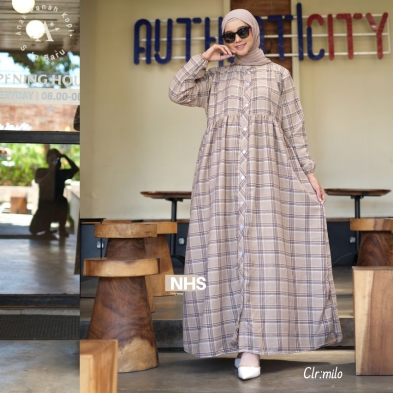 Belinda#1 gamis flanel jumbo xl xxl xxxl xxxxl