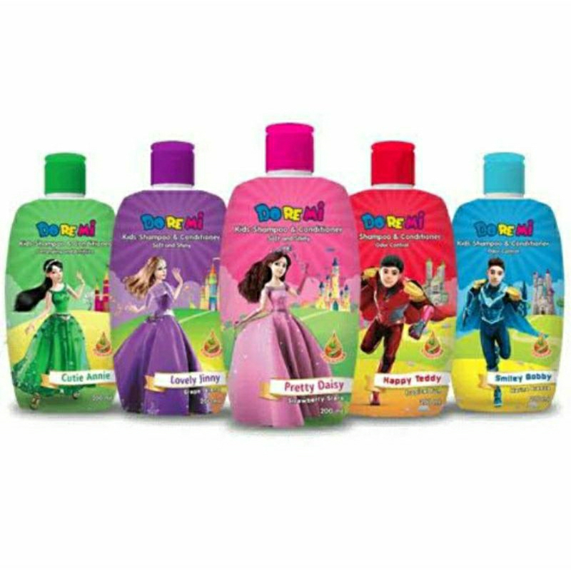 Doremi Kids Shampoo &amp; Conditioner All Varian 200ml,100ml