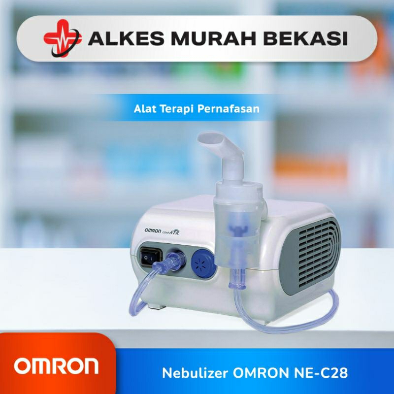 Nebulizer Omron NE-C28 Plus OMRON Termometer MC-246 / Nebulizer Omron / Alat Nebulizer