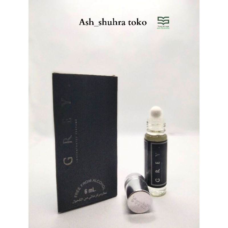 PARFUM DOBHA ORIGINAL 6ML AROMA GREY ALL VARIAN/PARFUM NON ALKOHOL