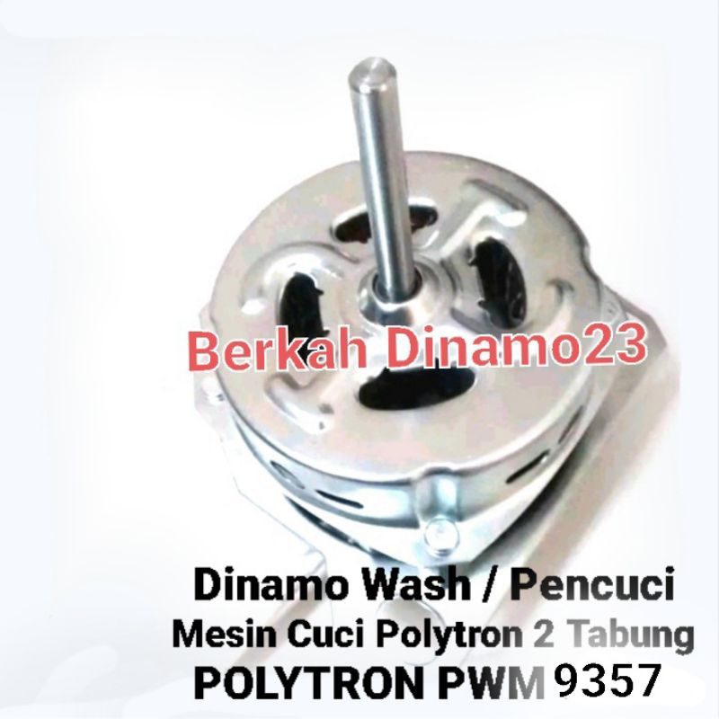 Dinamo Mesin Cuci POLYTRON PWM 9357 Mesin Dinamo Pencuci Polytron 2 Tabung