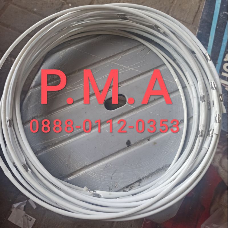 RING Bubu Naga Putih klem Stainless