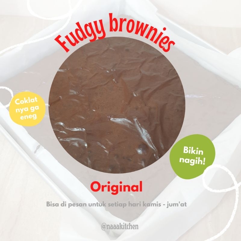 

Brownies panggang original