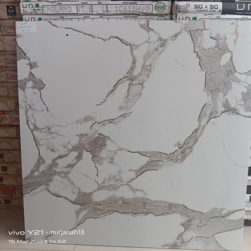 Granit 80x80 Calacata Gold Savona Gres