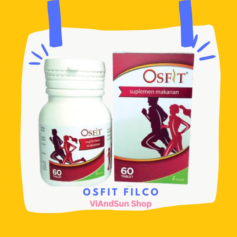 OSFIT FILCO - SUPLEMENT - VITAMIN D - ISI 60 SUPLEMEN TULANG