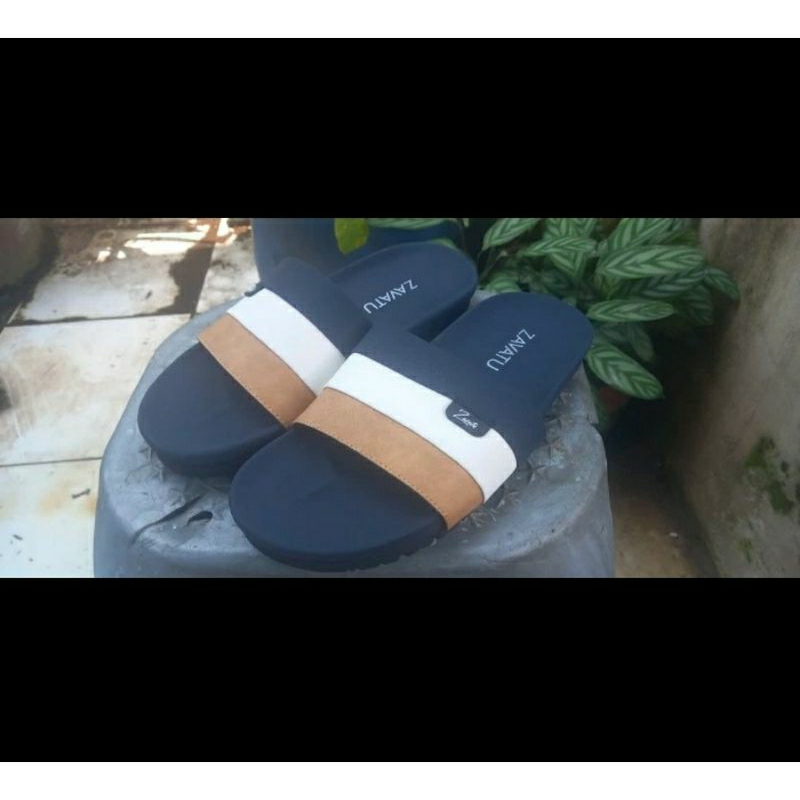 BIG SIZE Sandal Pria UKURAN 44 Sampai 49 Slop MK-030 Super JUMBO Slop Casual Santai Pria Remaja Cowok