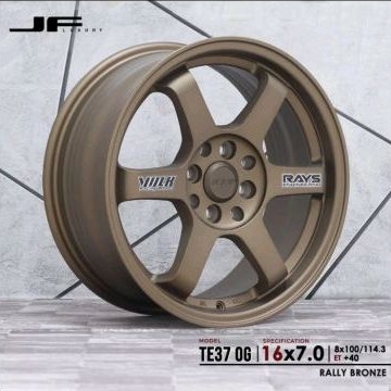 Velg Mobil Ring 16 TE37 OG Rally Bronze 8H 100/114,3 ET.40