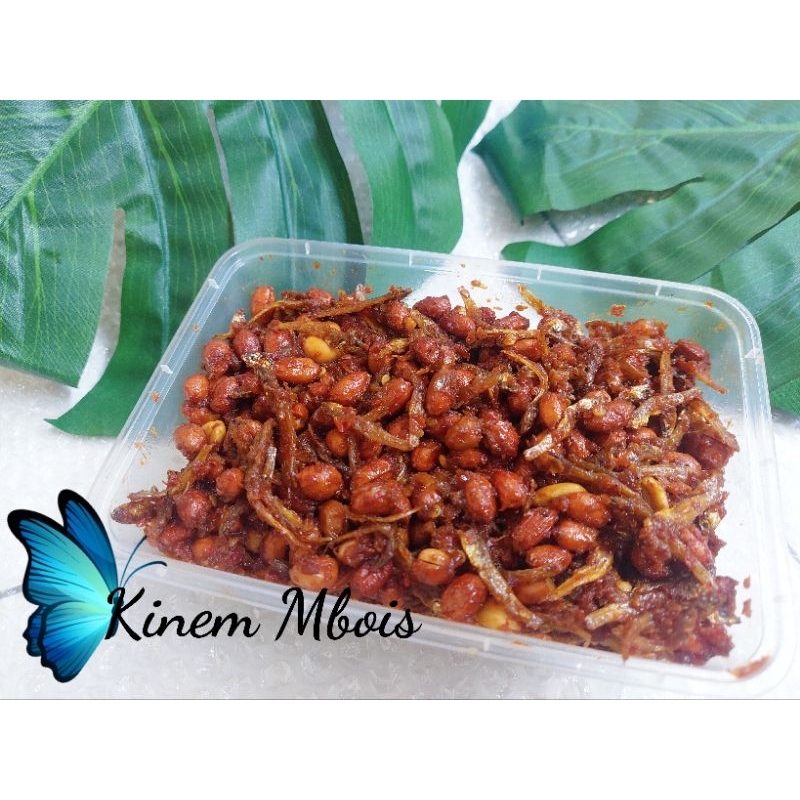 

Sambel teri kacang kinem mbois