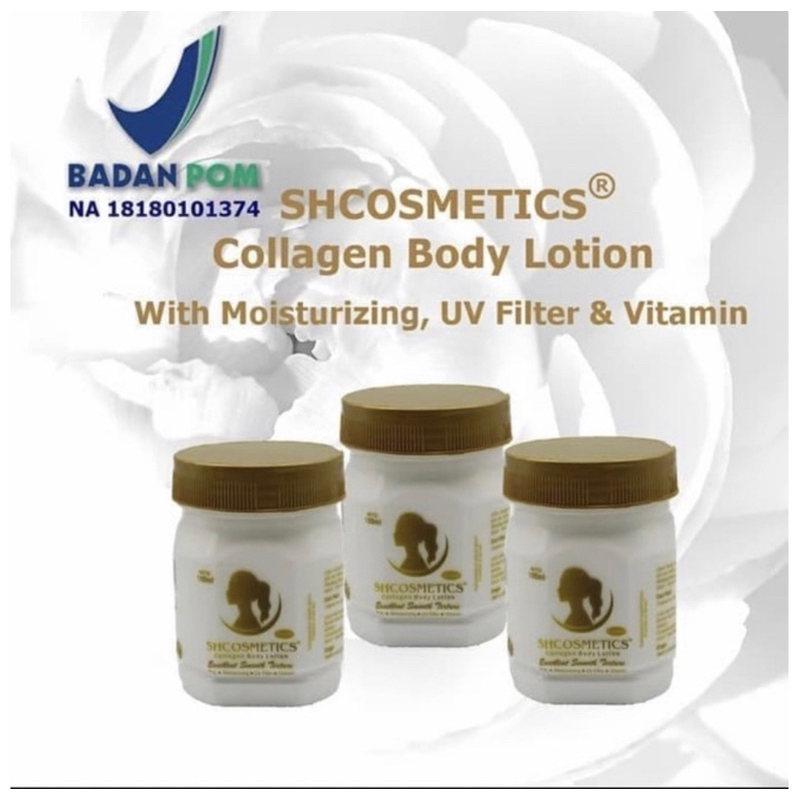 BPOM BIBIT COLLAGEN SH COSMETICS - COLLAGEN BODY LOTION