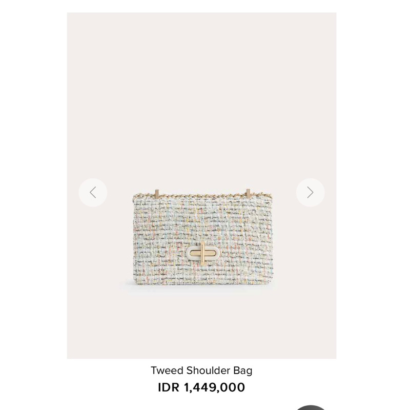 Pedro Tweed Shoulder Bag