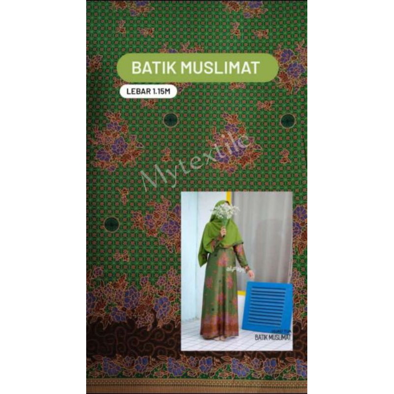 kain Batik Muslimat Nu