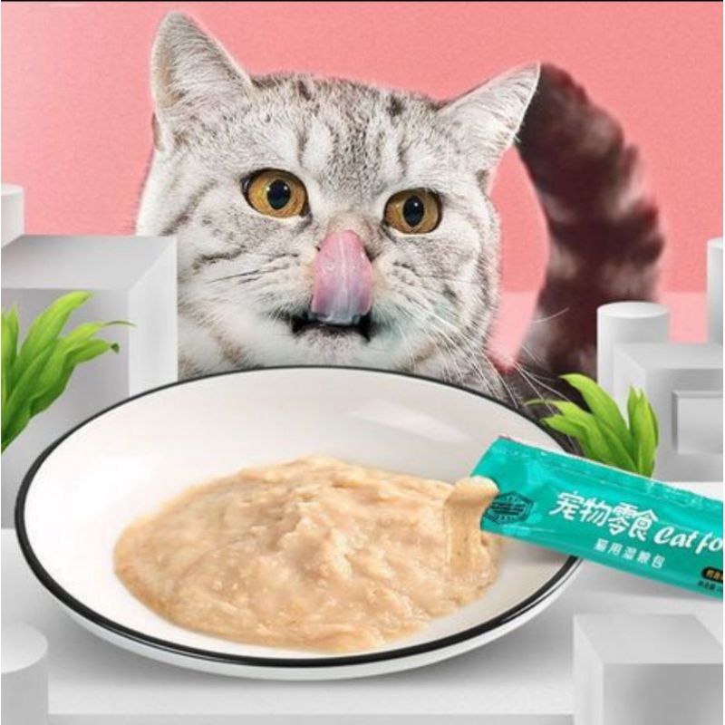 GPSS- Snack Kucing Kitten Adult 15gr Creamy Treats Cemilan Kucing Liebao Cat Food Jajan Kucing Jajanan Kucing Snack Hewan Snack Anjing Vitamin Kucing Penggemuk Kucing Vitamin Anjing Vitamin Hewan Meo Creamy Minyak Ikan Kucing