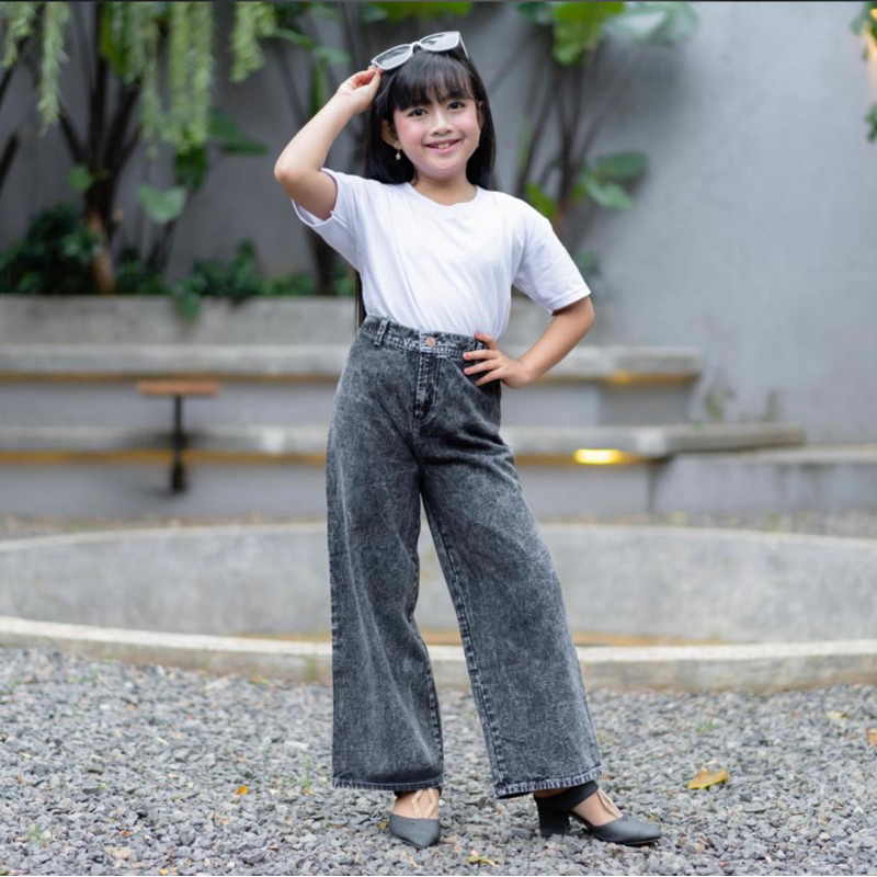 CELANA KULOT MOZZA JEANS ANAK / Celana kulot anak estimasi umur 8-14th