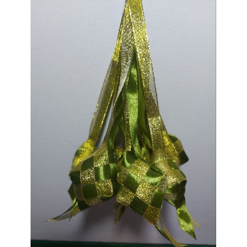 

pita ketupat midi hiasan ketupat dakron lebaran hiasan idul fitri ada dakron