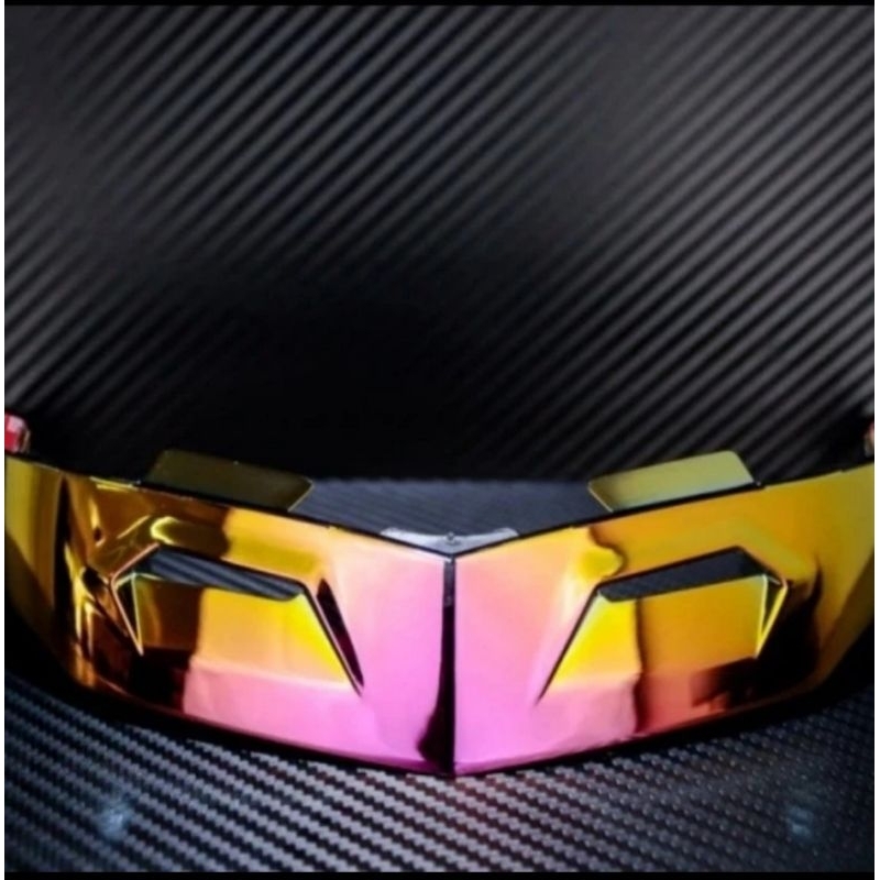 Spoiler RTF Helm KYT TT Course 3D