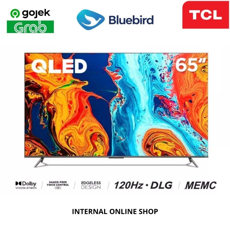 TCL 65C635 Smart TV 65 Inch QLED Google TV 4K UHD HDR 10+ ONKYO Resmi