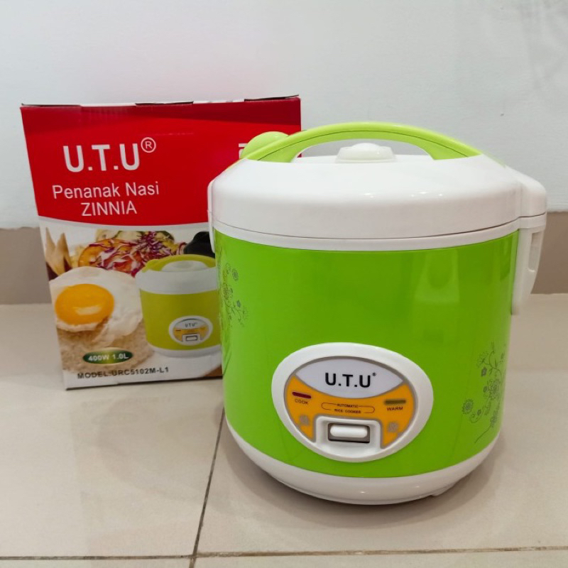 U.T.U Rice Cooker Zinnia 1 Liter