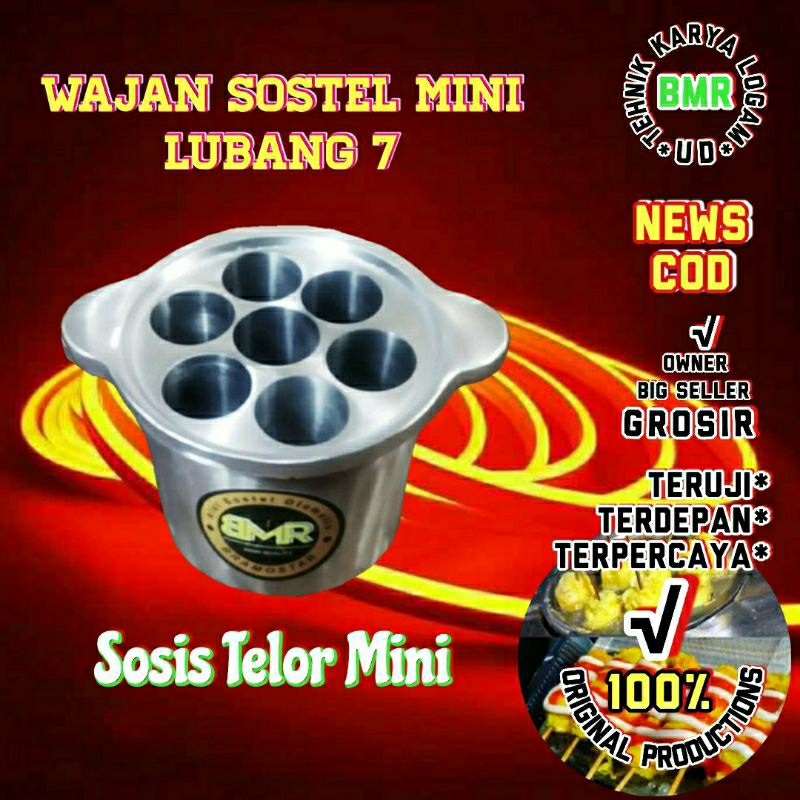WAJAN SOSTEL MINI KOMPOR GAS 7 LUBANG