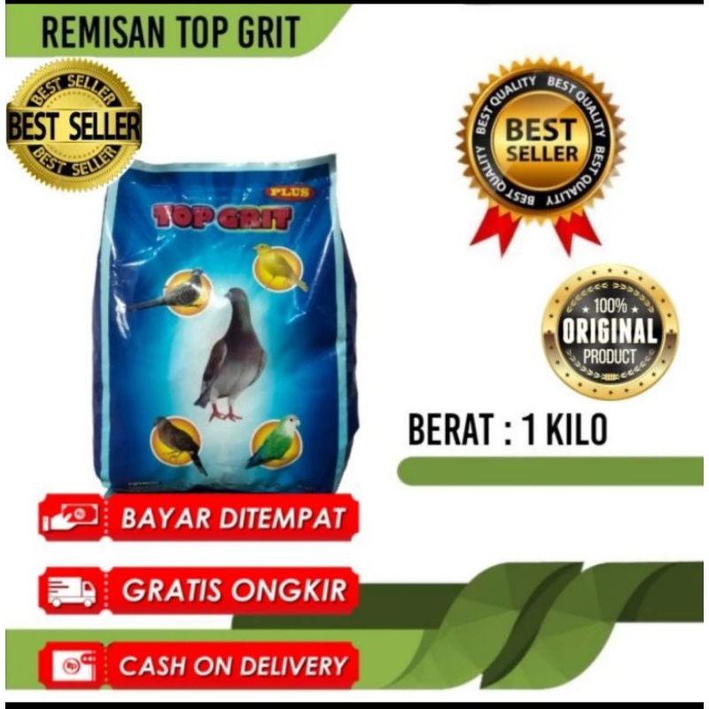top grit plus remisan asinan burung merpati