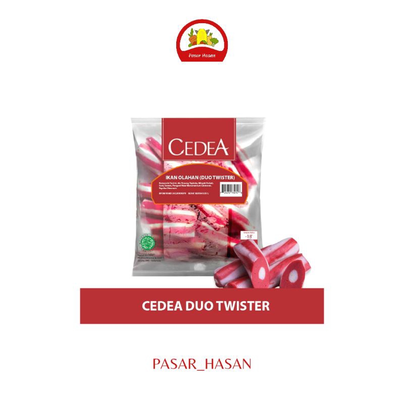 

500gr Duo Twister Cedea | Frozen Food | Pasar Hasan
