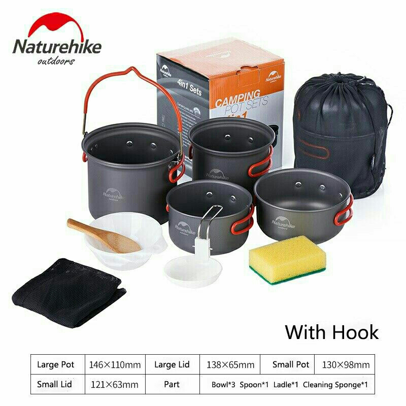 COOKING SET NATUREHIKE NH18T018-G []
